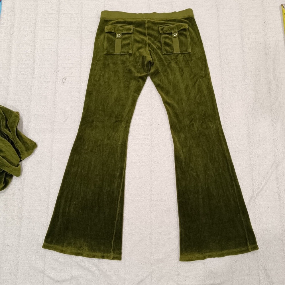 Vintage Juicy Couture Tracksuit Matching Set XL Medium Jacket Pants Pockets Y2k - Picture 2 of 16